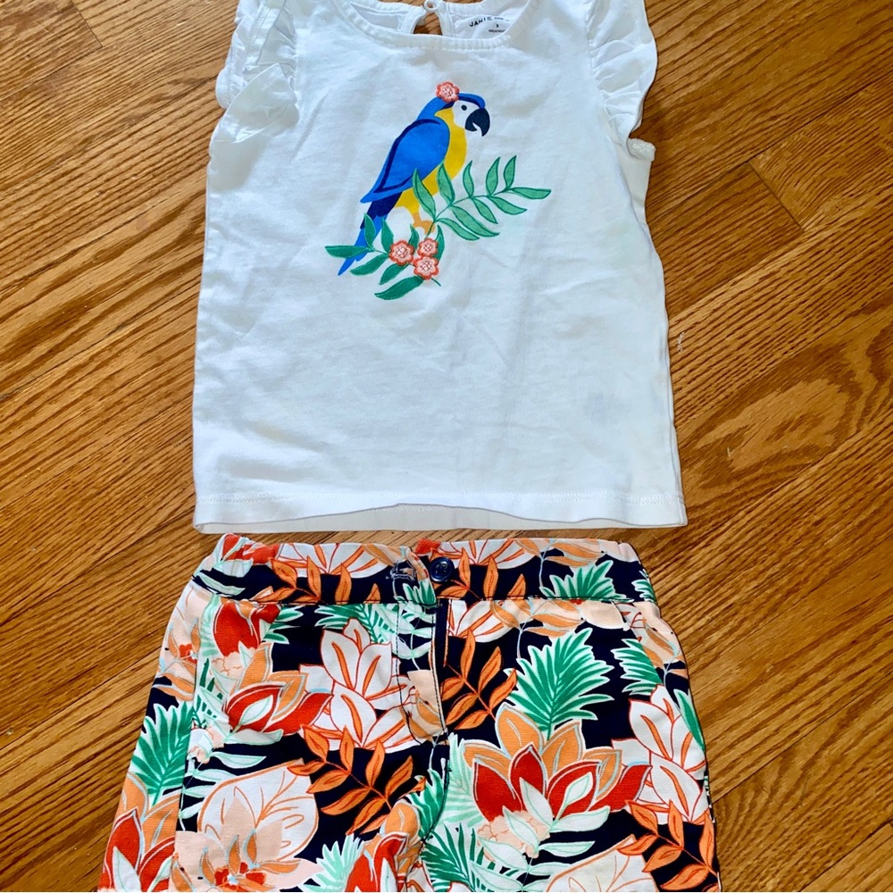 Janie & Jack floral short